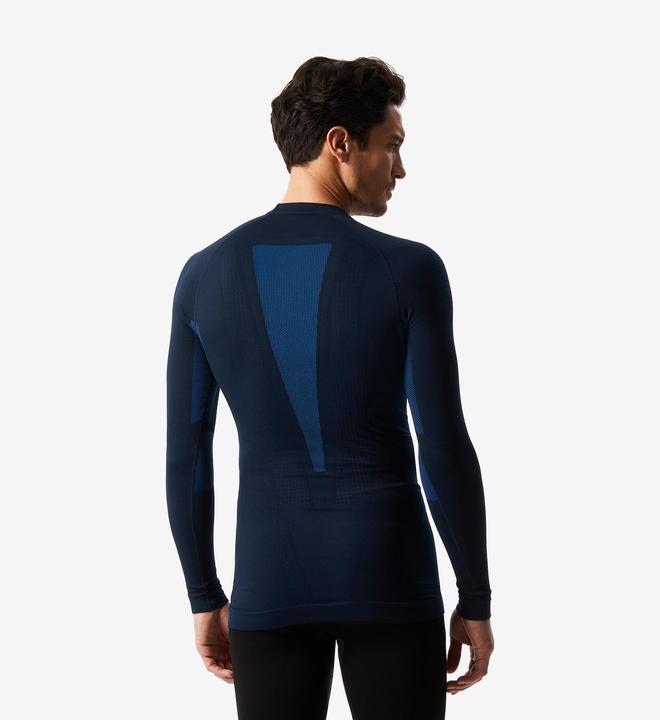 Produktbild Wedze Skiunterwäsche Funktionsshirt Herren Seamless - BL500 I-Soft schwarz/blau (XS)