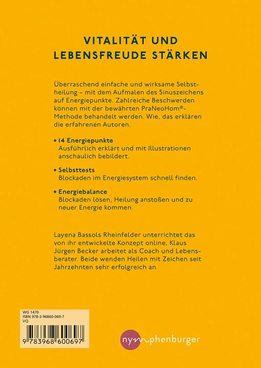 Actual product image Mehr Energie durch Heilen mit Zeichen (German, Klaus Juergen Becker, Layena Bassols Rhine fields, 2023)