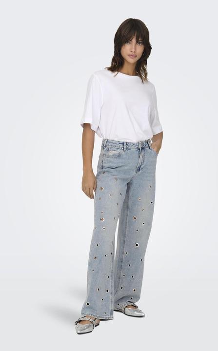 Immagine prodotto Only ONLCOBAIN Weiter Beinschnitt Jeans Jeans mit weitem Bein (W28/L32)