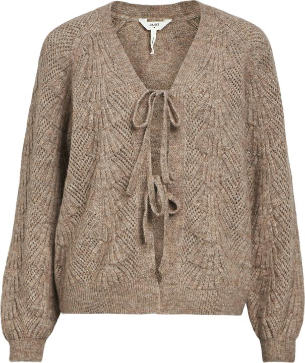 Object Vorn gebundener Strickjacke