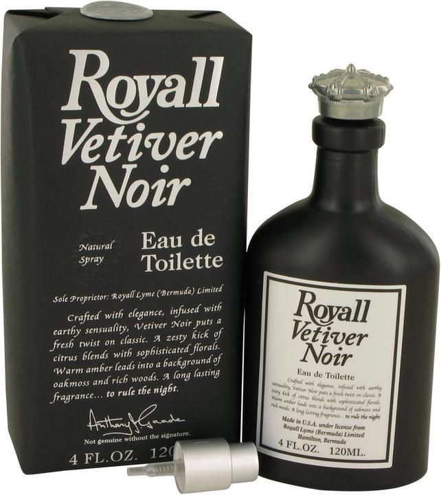 Image du produit Royall Fragrances Royall Vetiver Noir by Eau de Toilette Vaporisateur 120 ml (Eau de toilette, 120 ml)
