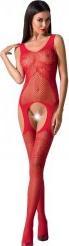 Produktbild Passion Woman Bs061 Bodystocking Rot Eine Gr?Sse (One Size)