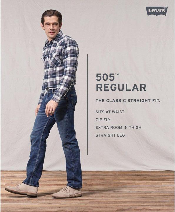 Image du produit Levis 505 Jeans black/black (zip) (W34/L32)