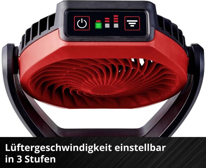 Actual product image Einhell GC-CF 18/110 Li-Solo Akku-Ventilator
