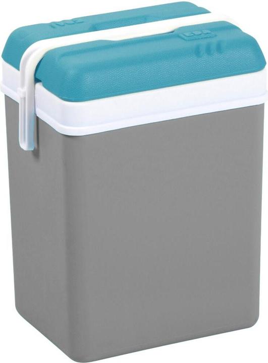 EDA Plastiques Kühlbox Promotion 15 l blau/grau blauer Deckel, Box grau (15 l)