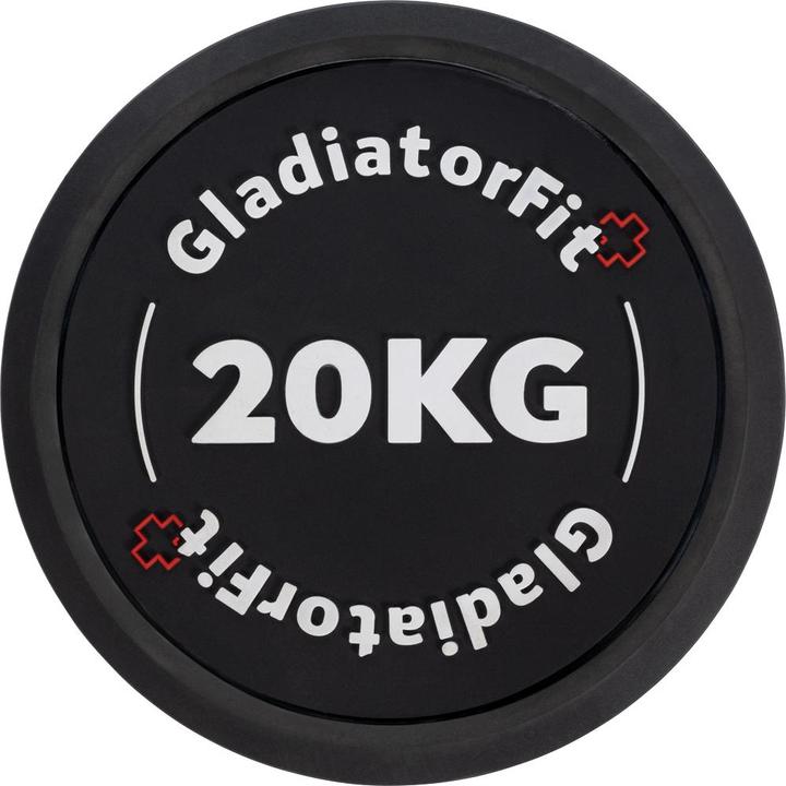 Actual product image Gladiatorfit Rundhanteln (1 x 20 kg)