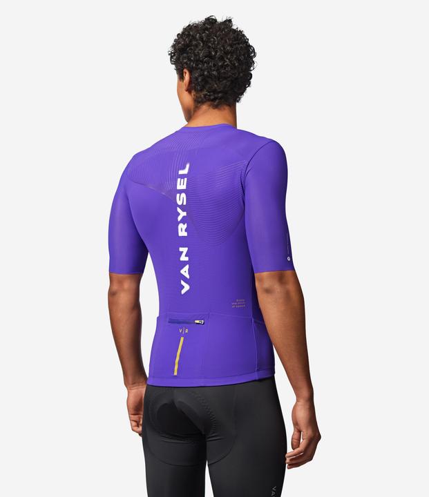 Image du produit Van rysel Maillot de vélo route manches courtes été unisexe - RACER 2 violet (XL)