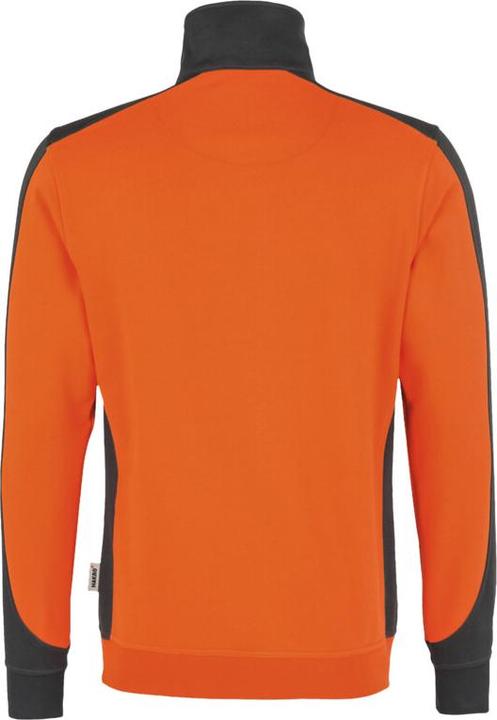 Image du produit Hakro Sweat-shirt zippé Contrast Performance orange/anthr. 6XL (6XL)