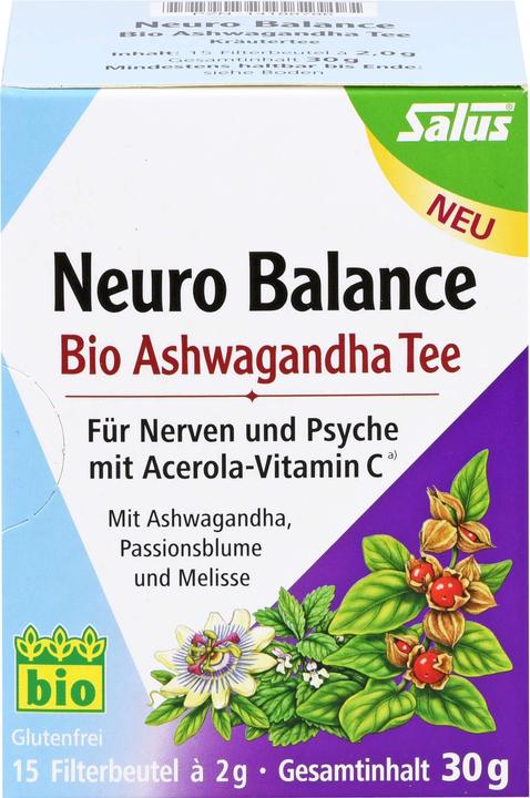 Actual product image Salus Neuro Balance Ashwagandha Tea Organic (30 g)