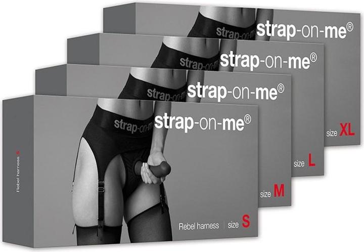 Actual product image Strap-on-me Rebel Luxury Strap-On Harness with Suspenders