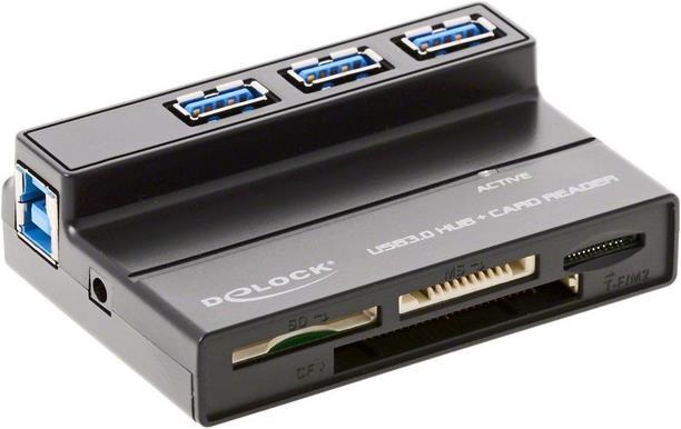Actual product image Delock 91721 USB 3.0 CardReader/ USB Port (USB 3.0)