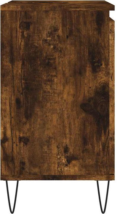 Actual product image VidaXL Badschrank Räuchereiche 58x33x60 cm Holzwerkstoff (58 x 33 x 60 cm)