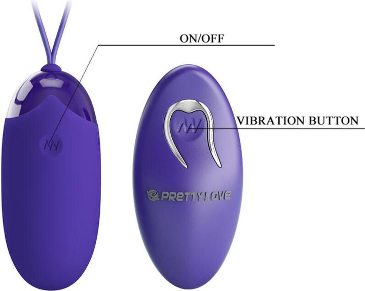 Produktbild Pretty Love Berger Jugend Verletzt Ei Fernbedienung Violett