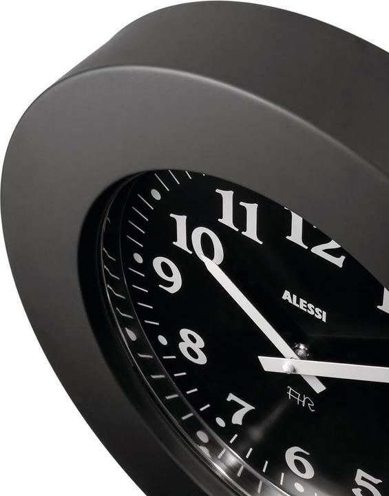 Actual product image Alessi Wall clock black (40 cm)