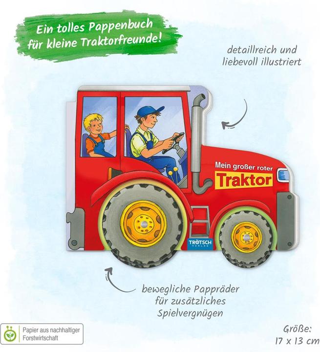 Hier kommt die Müllabfuhr mehrfarbig (Deutsch)