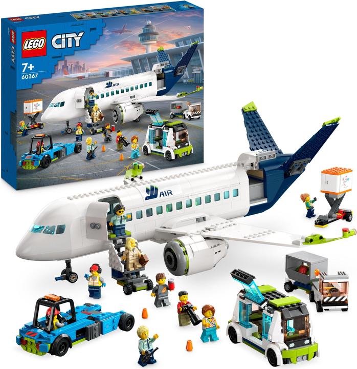 Produktbild LEGO Passagierflugzeug (60367, LEGO City)