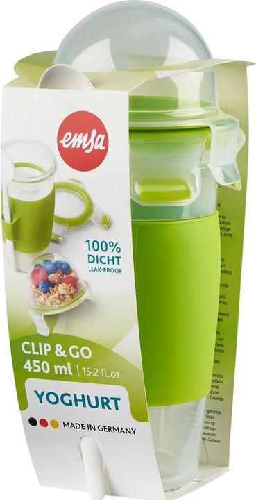 Productafbeelding Emsa Clip&Go Yoghurt Mok 450 ml rond