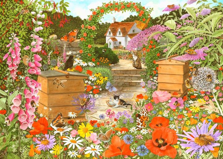 Immagine prodotto The House of Puzzles Puzzle 1000 pieces Bee Happy (1000 pezzi)