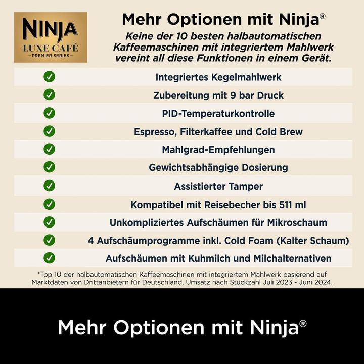 Nährwerte und Zutaten Ninja ES601 (EU-Stecker)