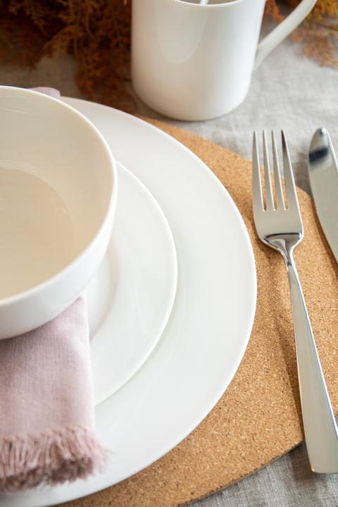 Produktbild Mikasa Egret 12-Piece China Dinner Set, White (12 Stück)