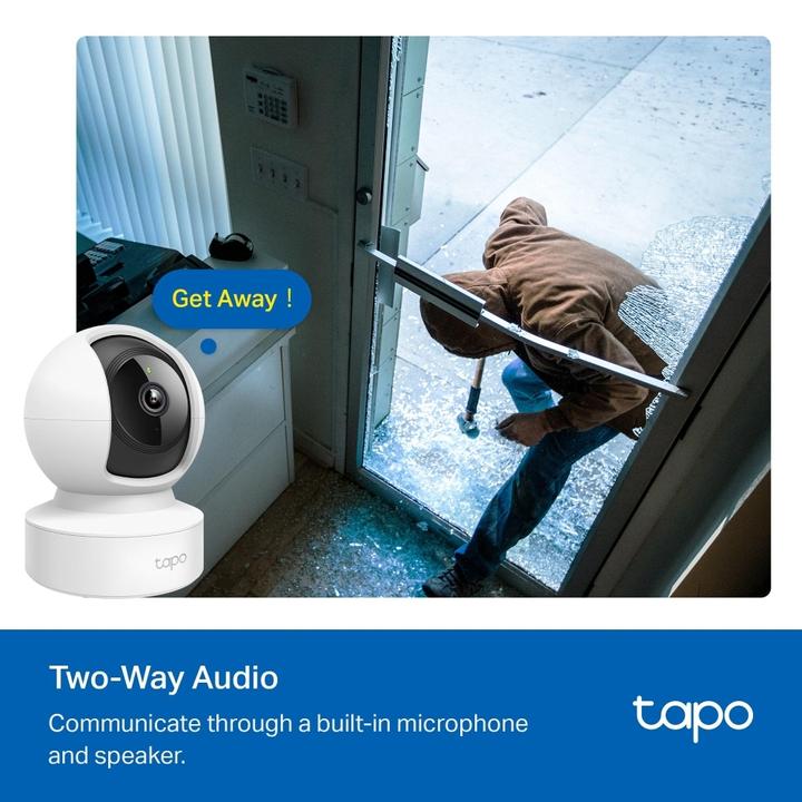 Produktbild TP-Link WRL CAMERA PAN/TILT/TAPO C202 (1920 x 1080 Pixels)