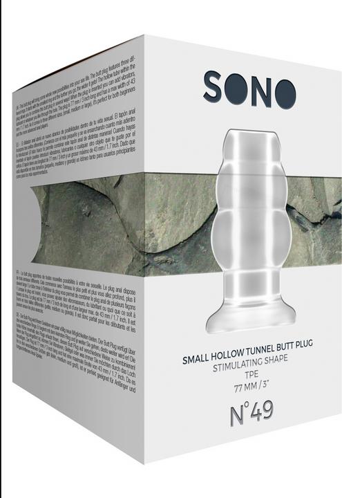 Actual product image Shots No.49 - Small Hollow Tunnel Butt Plug