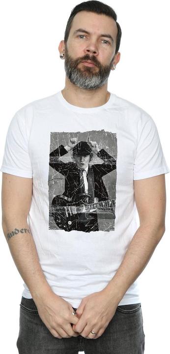 Immagine prodotto AC/DC Angus Young Distressed Photo Maglietta Uomo (3XL)