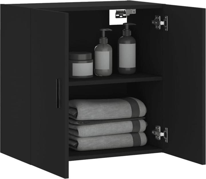 Immagine prodotto VidaXL Wandschrank Schwarz 60x31x60 cm Holzwerkstoff, Farbe (60 x 31 x 60 cm)