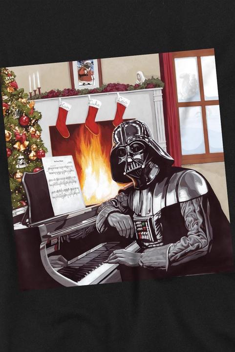 Actual product image Star Wars Childrens/Kids Christmas Carols Darth Vader T-Shirt (128)