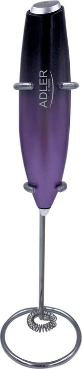 Image du produit Adler AD 4499 Milk frotter with a stand, Black/Purple