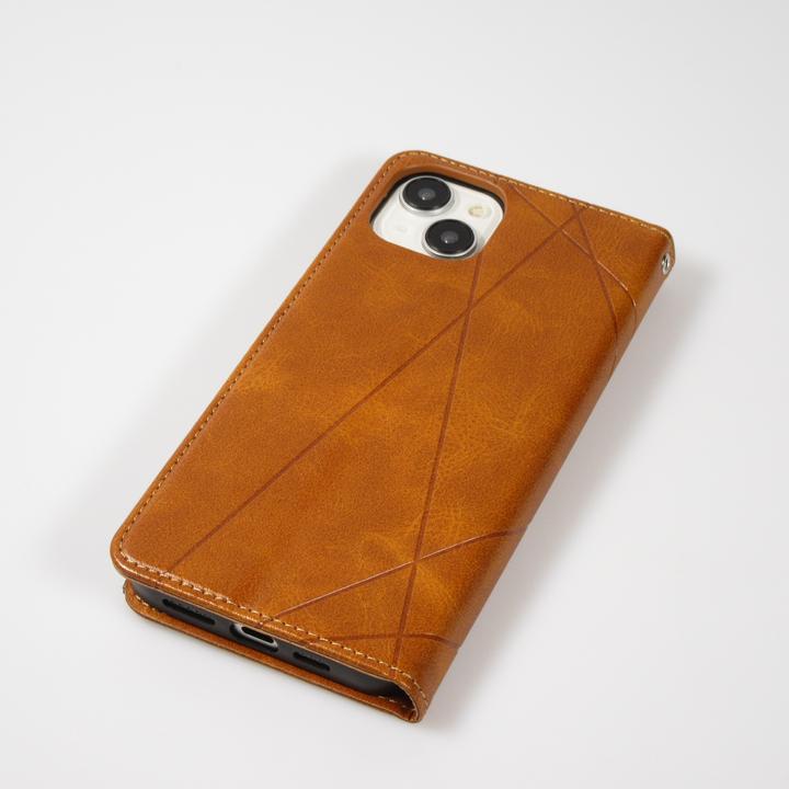 Immagine prodotto PhoneLook Cover Flip Geometrico Marrone chiaro (Apple iPhone 15)