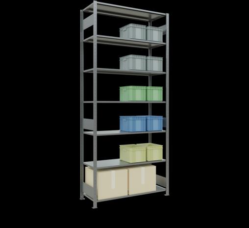 Image du produit Schulte Lagertechnik Elément départ MULTIplus150 avec traverse de longueur