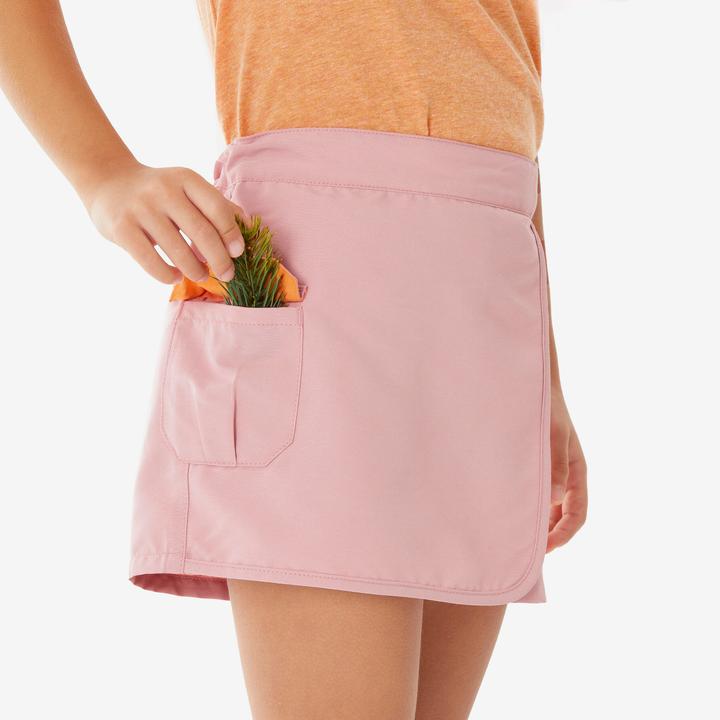 Image du produit Quechua Jupe short de randonnée - MH100 KID rose -enfant 2-6 ans (2)