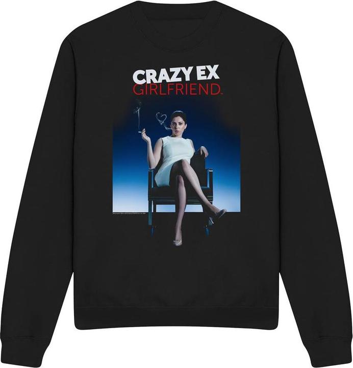 Actual product image Crazy Ex-Girlfriend Unisex Adult Crazy Instinct Sweatshirt (XL)
