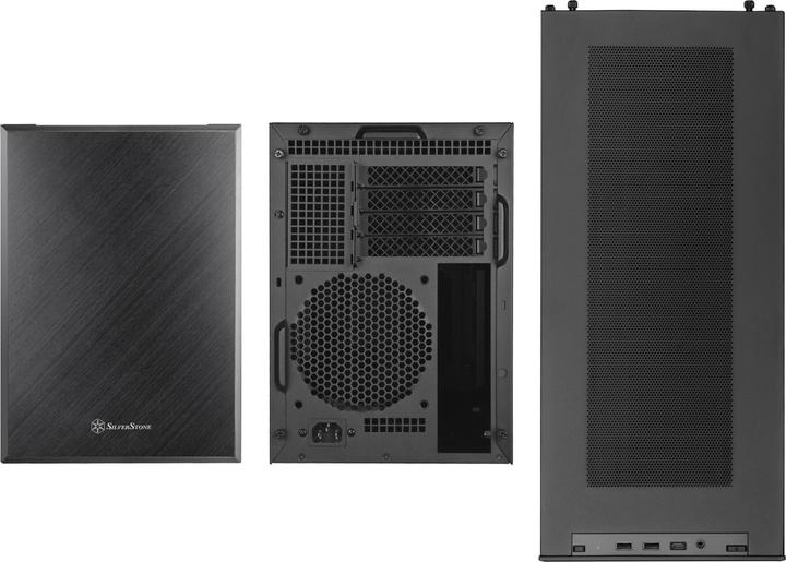Immagine prodotto Silverstone SST-SG17B (nero) (mATX, Mini-ITX, Mini-DTX)