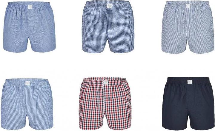 Actual product image Mg-1 Woven Boxer Shorts Casual Loose Fit - 7039 (3XL, pack of 6)