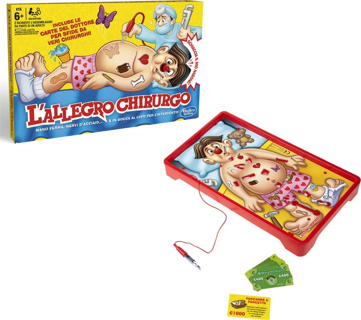 Immagine prodotto Hasbro Gaming L'allegro chirurgo (Italiano)