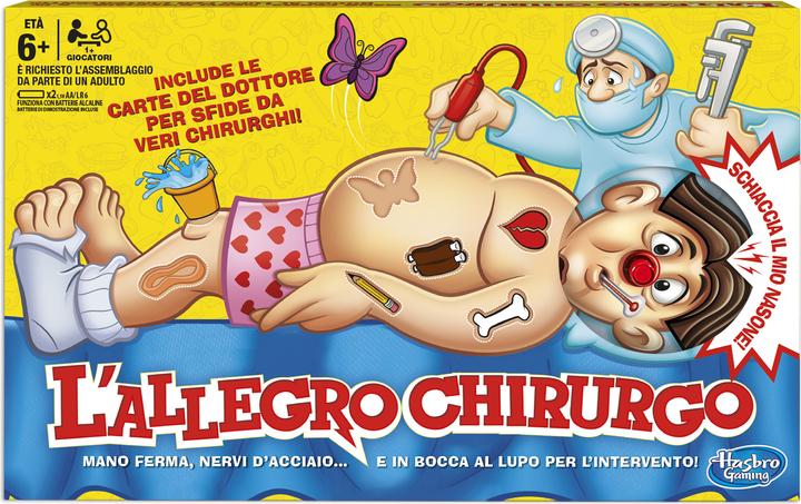 Immagine prodotto Hasbro Gaming L'allegro chirurgo (Italiano)