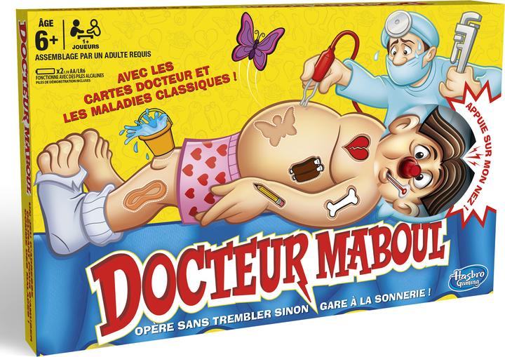 Actual product image Hasbro Gaming Dr Maboul (French)