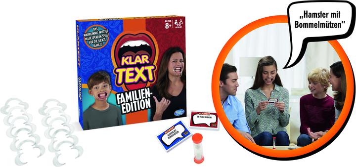 Produktbild Hasbro Gaming Klartext Familienedition (Deutsch)