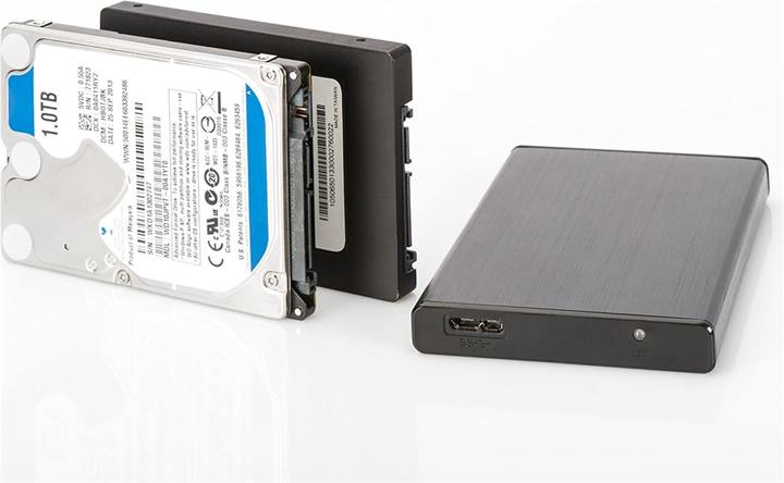 Actual product image Digitus 2.5" SSD/HDD housing, SATA I-III - USB 3.0 (2.5")