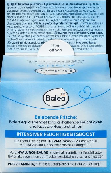 Image du produit dm Balea Crème pour le visage Gel Aqua (50 ml, Crème de jour)