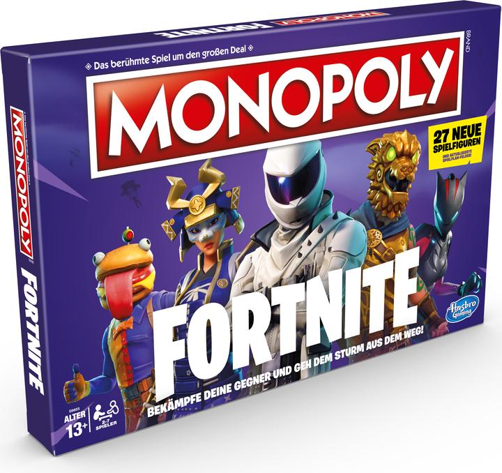 Produktbild Hasbro Gaming Monopoly Fortnite (Deutsch)