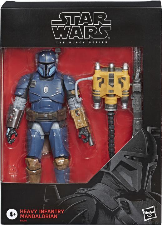 Actual product image Hasbro Star Wars - The Mandalorian: Heavy Infantry Mandalorian