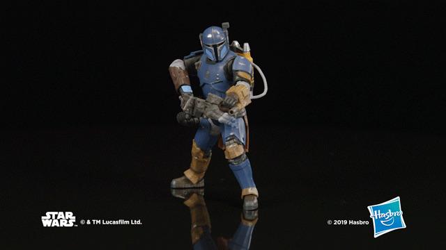Actual product image Hasbro Star Wars - The Mandalorian: Heavy Infantry Mandalorian