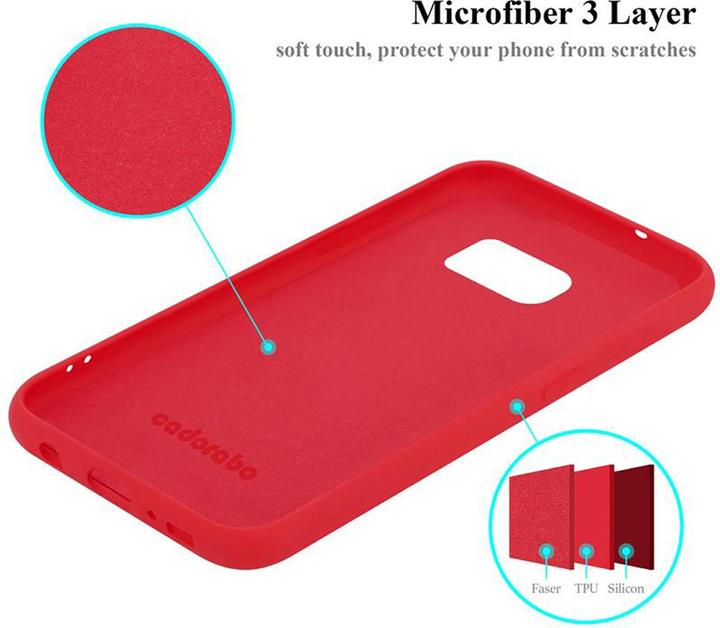 Actual product image Cadorabo TPU Liquid Silicone Case Cover (Samsung Galaxy S7)