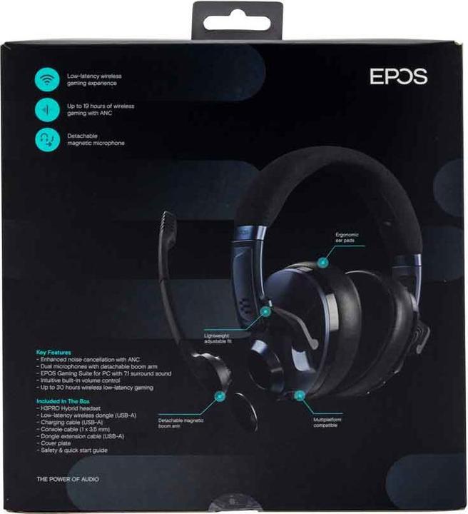 Image du produit EPOS H3Pro Hybrid (Filaire, Sans fil)