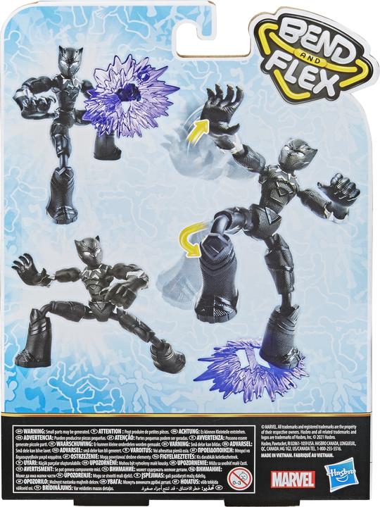 Produktbild Hasbro Marvel Avengers Bend And Flex Black Panther Figur
