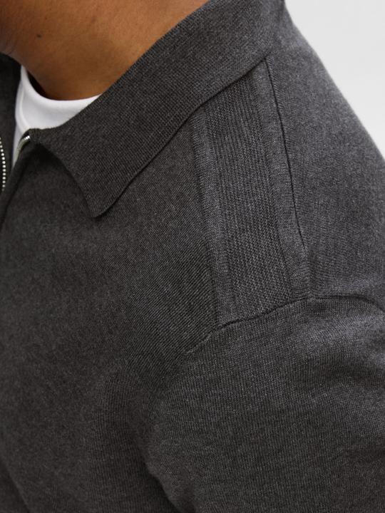 Produktbild Selected Homme Strick Langarm-Poloshirt (L)