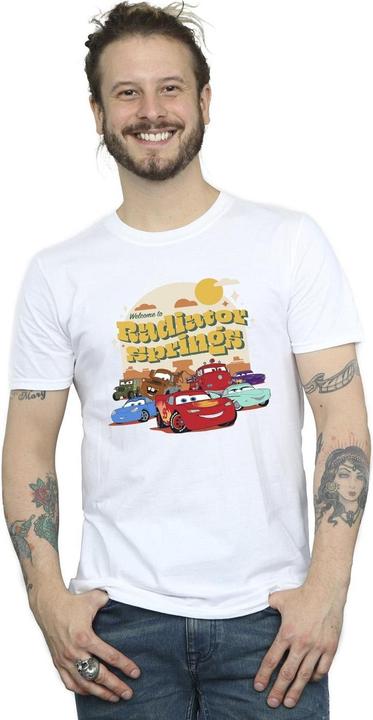 Immagine prodotto Disney Cars Radiator Springs Group Maglietta Uomo (XL)